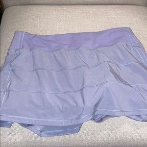 Lululemon Lavender Pace Rival Skirt